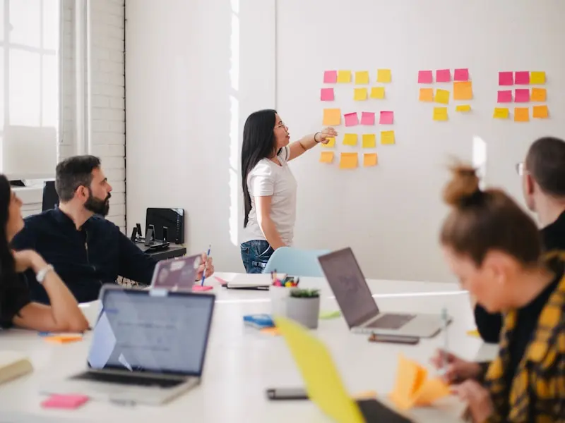 Team meeting and strategy planning